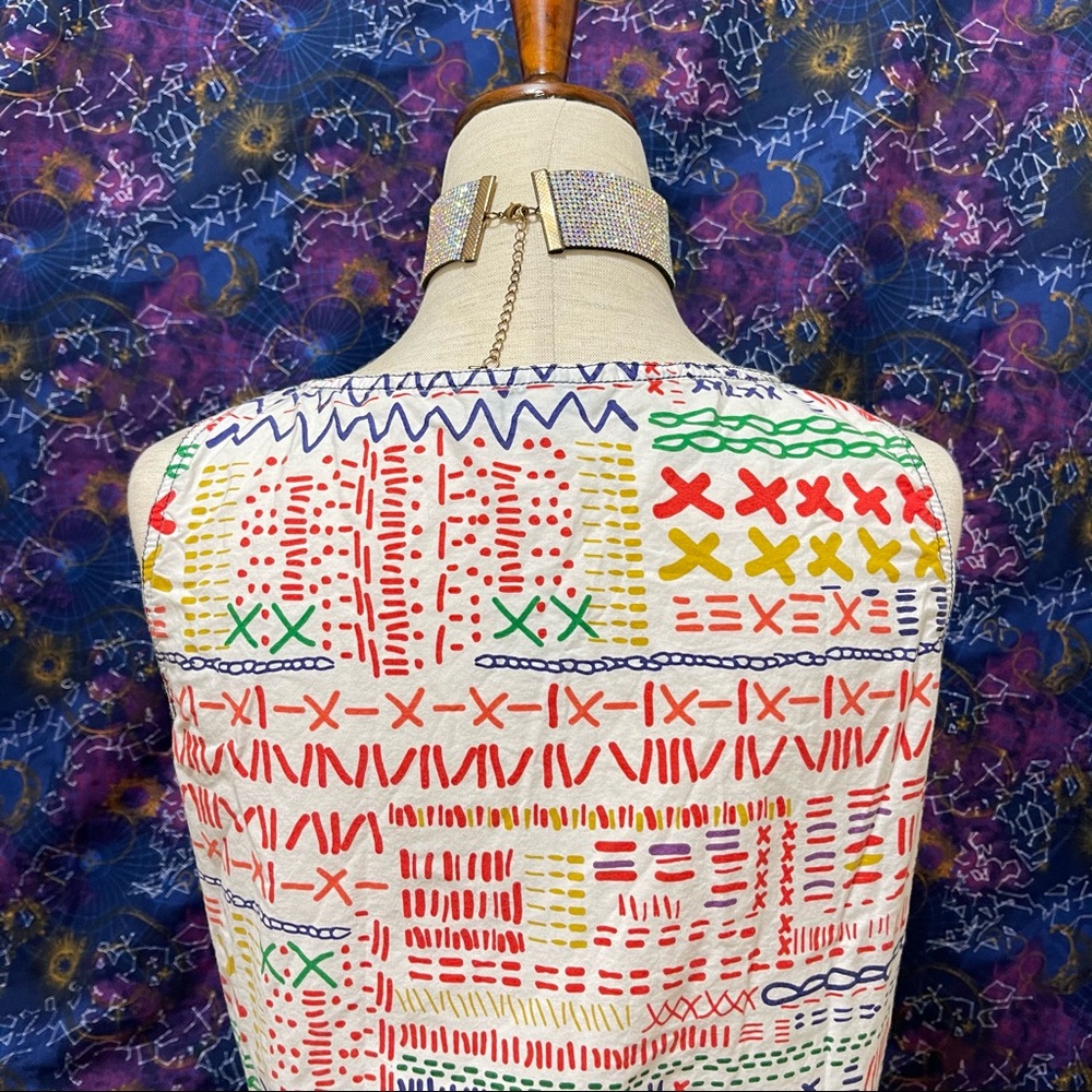 π Colorful art pattern dress - Picture 5 of 12